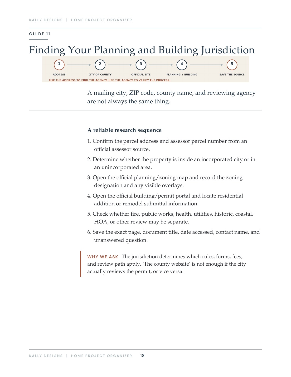 Jurisdiction research guidance page